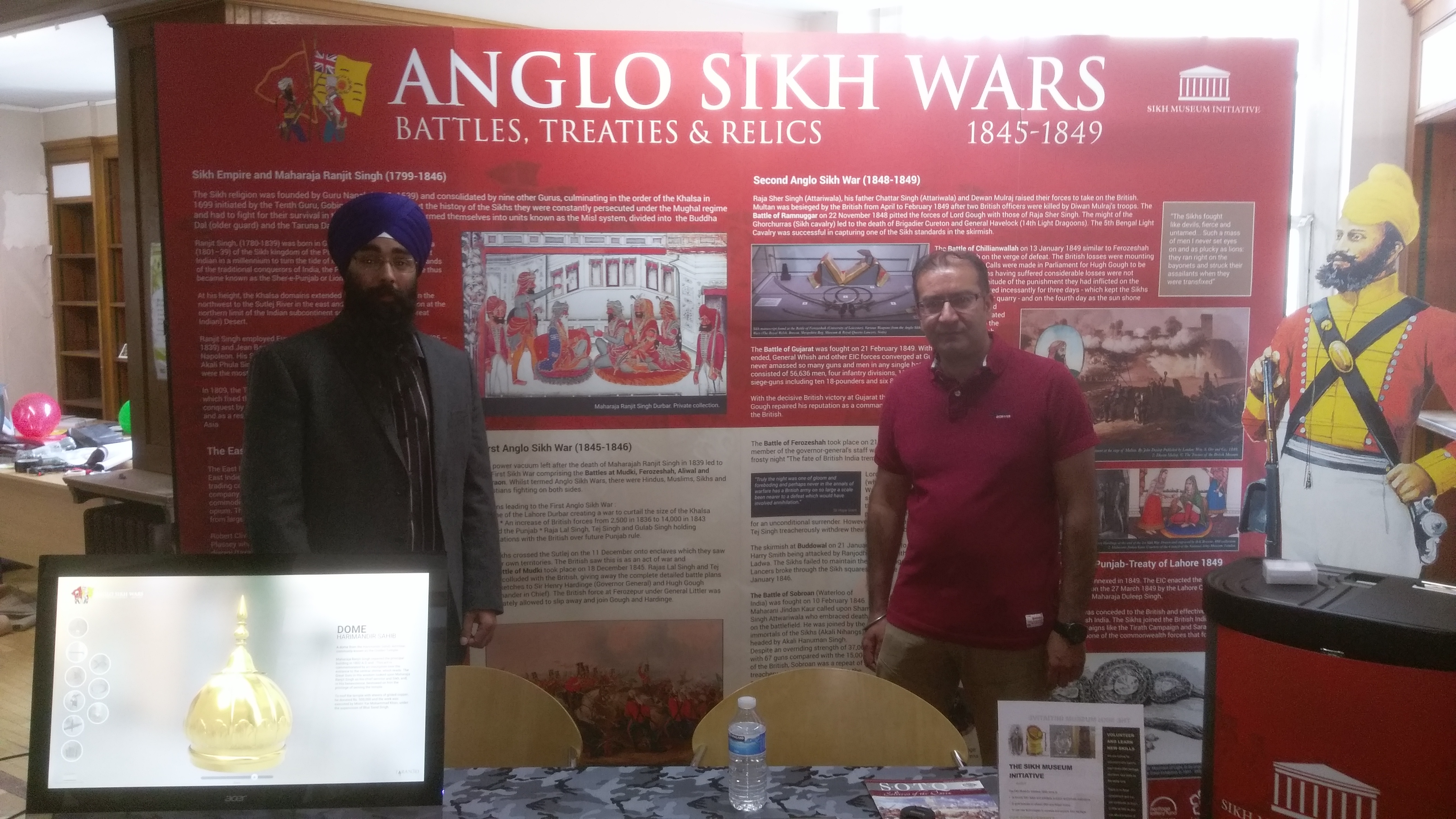 MHL 2017 Anglo Sikh Wars pop up exhibition